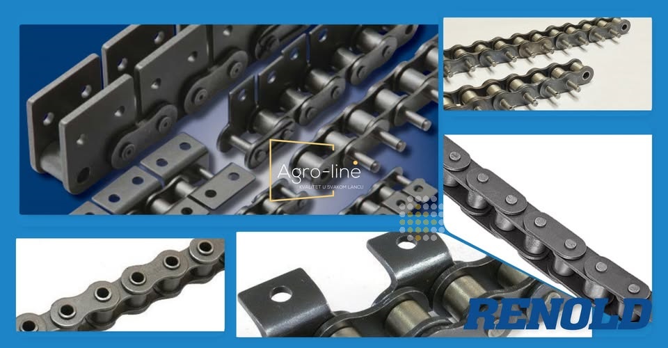 lanci i lančanici za poljoprivredne i industrijske mašine