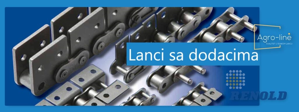 lanci sa dodacima za poljoprivredne mašine