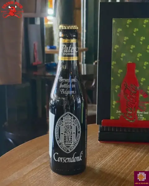 Pivo corsendonk u meniu irish pub red cow