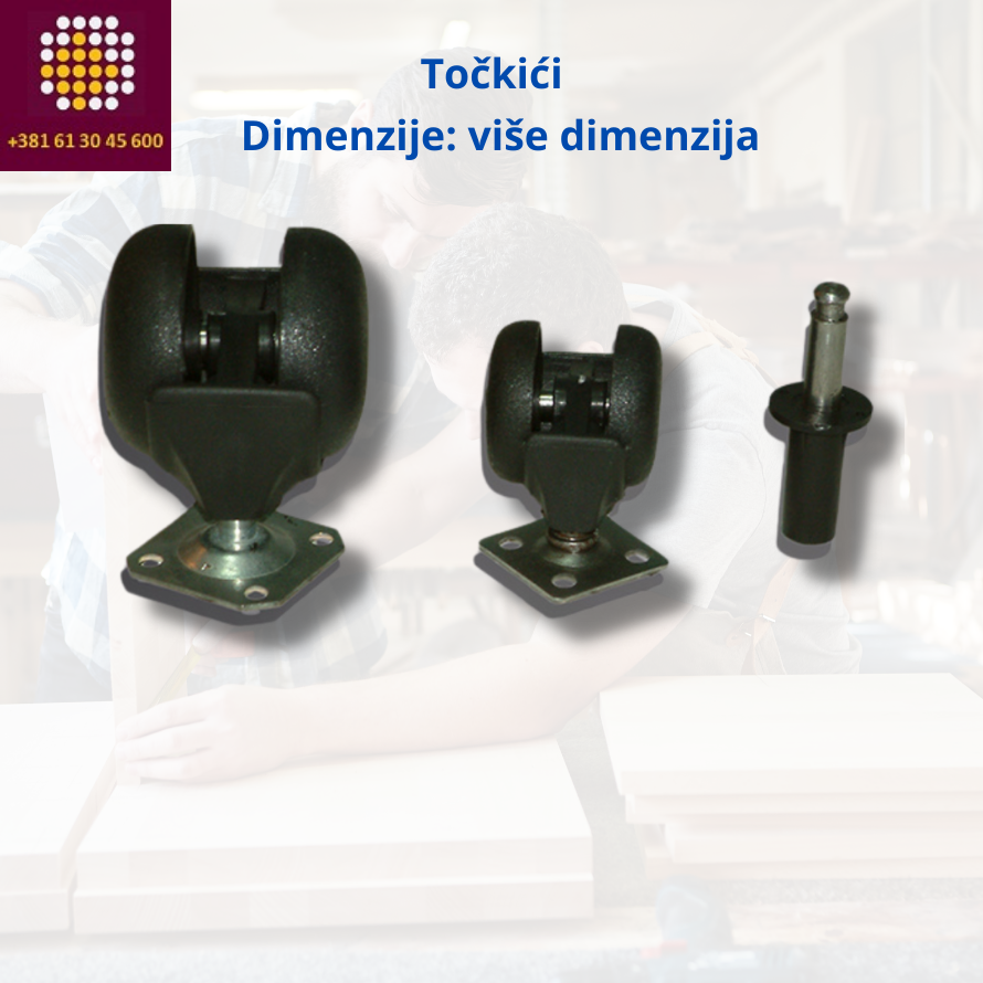 tockici za fotelje